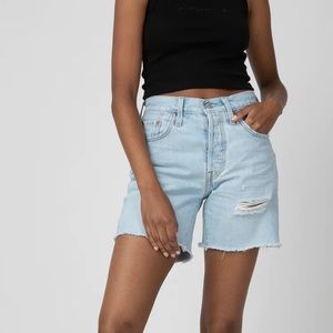501 Original High Rise Mid-Thigh Women's Shorts